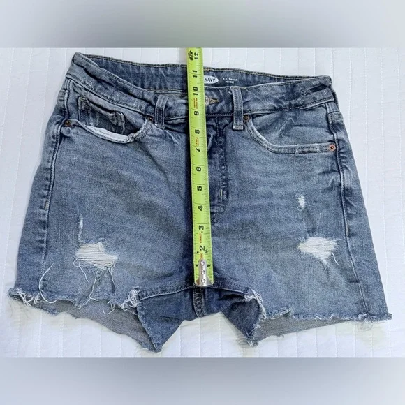 Old Navy Women's OG Short High-Rise Denim Shorts Sz 4 - Picture 7 of 9
